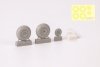 Eduard 648603 Bf 110G wheels for Eduard 1/48